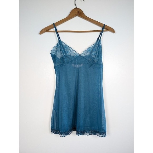 Victoria's Secret Other - Victoria's Secret Y2K Chemise Babydoll Lingerie Dress Small Sexy Coquette Sheer